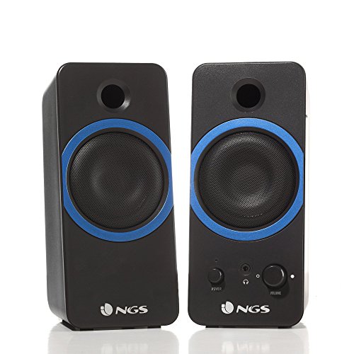 Coluna NGS GSX-200 Preto e Branco (20 W) NGS - Alto-falantes - 20 w, usb, preto e branco