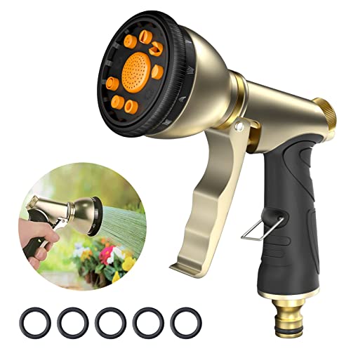 Pistola de Rega Wholev com Mangueira de Jardim 9 Modelos Ajustáveis WHOLEV - Bicos de pulverização de mangueira de jardim - pistola, rega, wholev, mangueira, jardim, ajustáveis