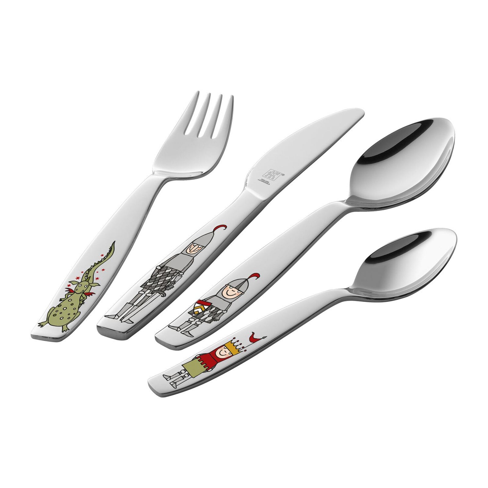 Conjunto Talheres ZWILLING Knight Eckbert (Aço Inoxidável) ZWILLING - Jogos de talheres - aço inoxidável, 4 peças, resistente à corrosão, design moderno