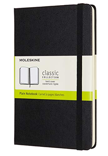 Caderno Pautado MOLESKINE Soft Black Hard Cover A4 Moleskine - Cadernos e bloco de notas - capa dura, fecho éclair, 208 páginas, a4