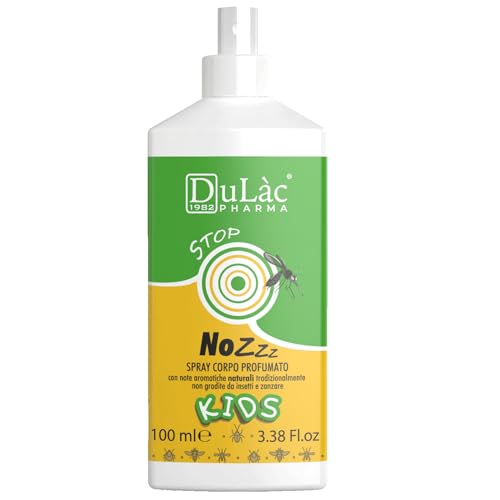 Dulac Nozzz Kids Spray 100 Ml (Recondicionado Como Novo) Dulàc Farmaceutici 1982 srl - Repelente de insetos para a pele - repelente de mosquitos, medusas, pele sensível, aloe vera, hidratação profunda