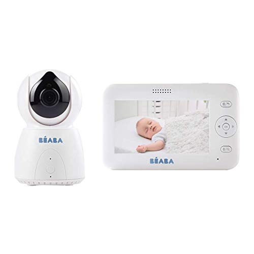 Intercomunicador para Bebés BEABA Zen+ Branco Beaba - Acessórios de rádio de comunicação - intercomunicador, bebés, beaba zen+, monitorização, câmara, detecção de movimento