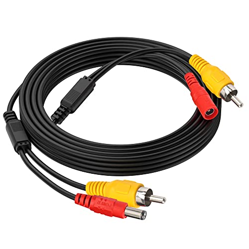 Cabo Adaptador MEGAWARES CCA-01 (RCA - Preto) Cocar - Cabos de áudio e vídeo - adaptador, RCA, preto