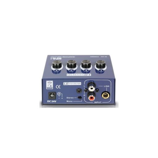 Amplificador Portátil LD SYSTEMS LDHPA4 100W LD SYSTEMS - Amplificadores de áudio - portátil, 100W, LD SYSTEMS
