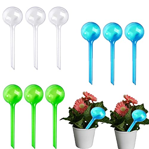 Conjunto 9 Bolas de Riego para Jardim LDISPENSADOR MRMIAN - Móveis de exterior - 9 bolas, plástico, dispensador, regulador