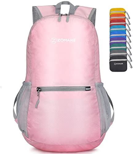 Mochila ZOMAKE Ultra-Light (Preto e Verde) ZOMAKE - Mochilas - 20L, compartimento bolso, alça ombro, correia ajustável