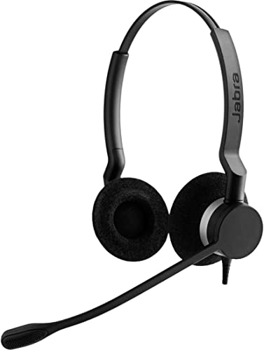 Auscultadores com Fio JABRA Biz 2300 Duo (On Ear - Preto) Jabra - Fones de ouvido e headsets - on ear, preto, microfone ajustável