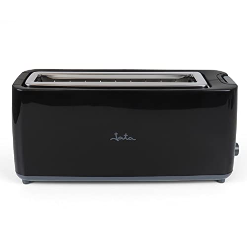 Torradeira JATA JETT1579 (6 níveis de tostura - 1000 W) Jata - Eletrodomésticos - 1000 W, 6 níveis, bandeja recolhe, preto