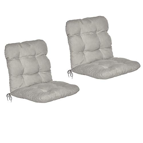 Conjunto de 2 Almofadas BEAUTISSU Flair (Cinzento) sellvin AG - Almofadas - 2 almofadas, exterior, poliéster, espuma, conforto