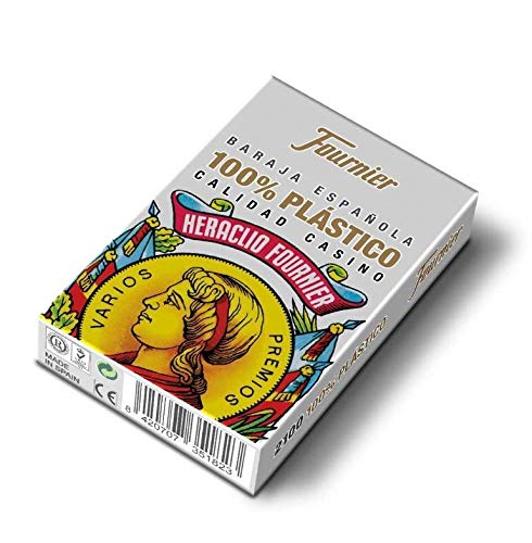 Jogo de cartas Fournier 35182: Nº 2100 Espagnol Fournier - Jogos de cartas - cartas, baralhas, 50 cartas, design moderno