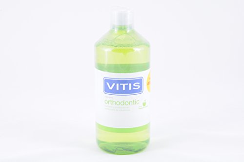 Elixir Vitis Ortodontic Apple Mint 1L 1000ml VITIS - Enxaguatório bucal - elixer, vitis, ortodontic, apple mint, 1L, 1000ml