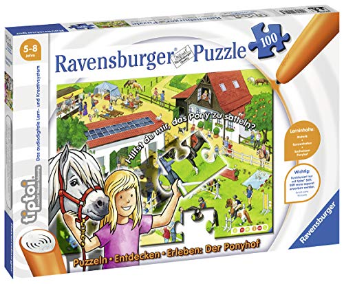 Jogo de Tabuleiro RAVENSBURGER 00554 (Idade Mínima: 5) Ravensburger - Quebra-cabeças - 5 anos, peças diferentes, carta de desafio