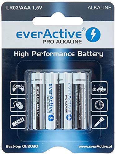 Pilhas EVERACTIVE Alcalina Pro AAA (48 unidades) EVERACTIVE - Baterias de uso geral - alcalina, AAA, 48 unidades