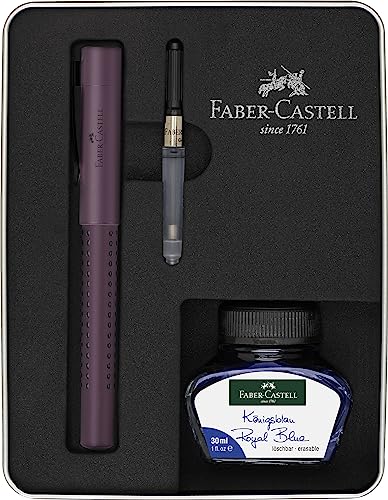 Caneta FABER-CASTELL 201531 (Preto e Azul) Faber-Castell - Canetas - preto, azul, plástico, médio