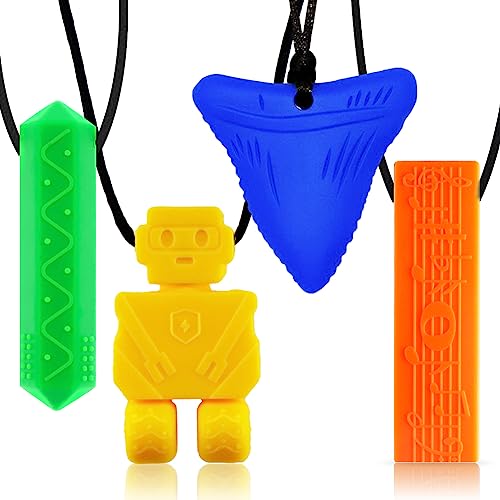 Brinquedo para Morder AUTISM JUGETES Silicone (4 Un) Dongguan Feize Electronic Technology Co., Ltd. - Cuidados com a higiene oral - silicone, morder, autismo
