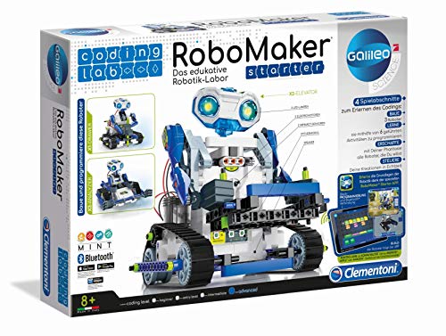 Robô CLEMENTONI Robomaker Starter (Idade Mínima: 8) CLEMENTONI - Brinquedos robóticos - robô, CLEMENTONI, robo maker starter, idade mínima 8