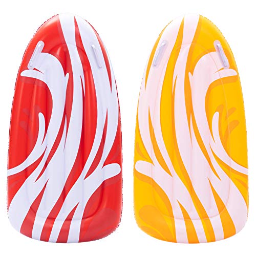 Flutuadores JOYIN (Castanho - Poliéster - 38 x 23 cm) Joyin Inc - Colchões e espreguiçadeiras de piscina - castanho, poliéster, 38 x 23 cm