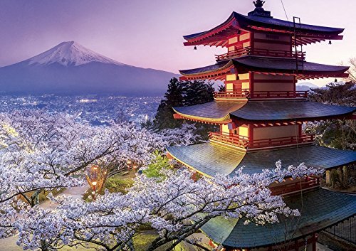 Puzzle EDUCA BORRAS Monte Fuji (Idade Mínima: 12 Anos - 2000 Peças) EDUCA - Quebra-cabeças de encaixar - monte Fuji, Japão, 2000 peças, cartão
