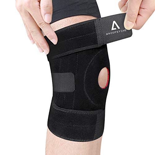 Joelheira ANOOPSYCHE (Preto e Azul - Poliuretano) Anoopsyche - Equipamento de terapia ocupacional e fisioterapia - preto, azul, poliuretano, 40 cm