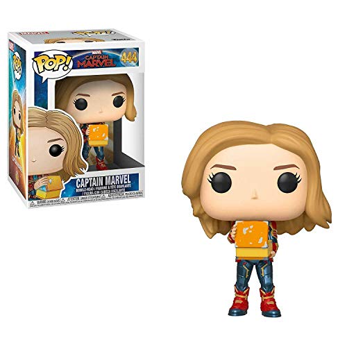 Figura FUNKO POP! Marvel - Captain Marvel (Idade Mínima Recomendada: 4 anos) Funko - Bonecos de ação e brinquedo - figura, vinil, marvel, captain marvel, 9 cm