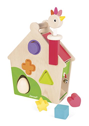 Jogo Educativo JANOD Zigolos Casa de Atividades da Galinha (Idade Mínima: 3) Janod - Brinquedos - educativo, casa de atividades, galinha