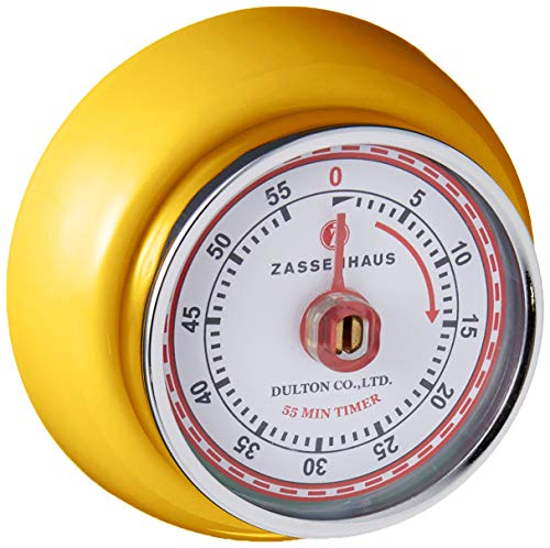 Temporizador de Cozinha Mecânico Amarelo ZASSENHAUS Speed Zassenhaus - Temporizadores de cozinha - tempo, cozinhado, indicador, amarelo