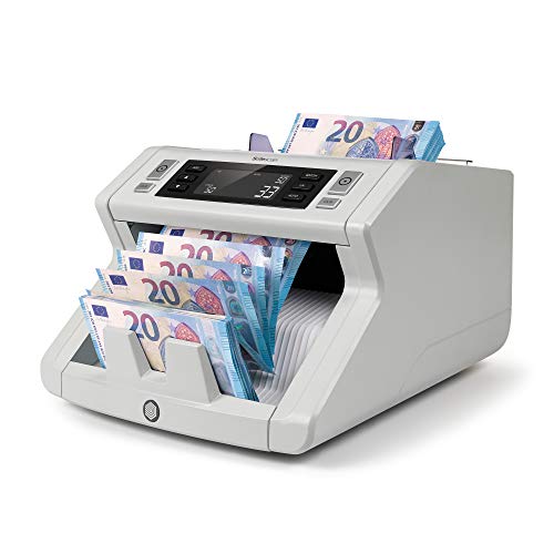 Contador de Notas Falsas SAFESCAN 2210 Safescan - Contadores de moedas e notas - 1000 not./min, detecção uv, alarma, Euro