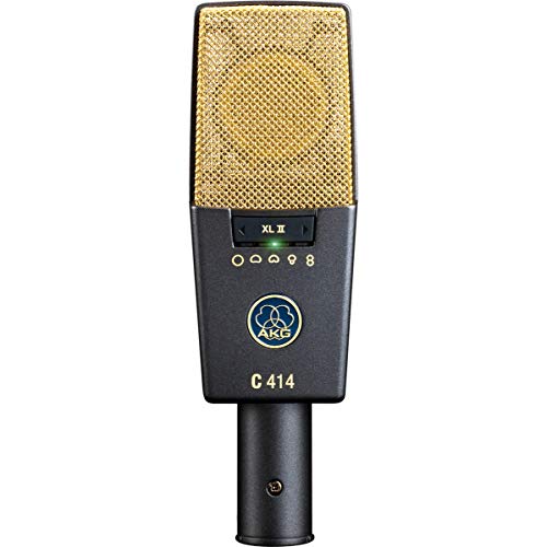 Microfone BLUE MICROPHONES C414 XL II (Condensador - Preto) AKG - Microfones - condensador, preto