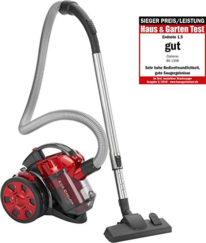 Aspirador sem Saco CLATRONIC BS 1308 Eco (Sacos: 0.6 L) Clatronic - Aspiradores - sem saco, eco, 0.6 L