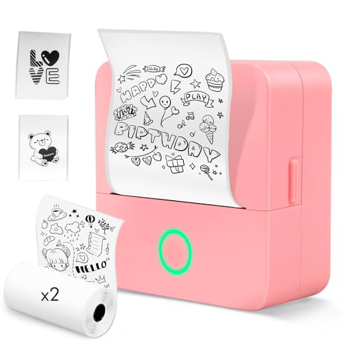 Impressora de etiquetas LOVCOYO 3 em 1 (Velocidade ppm: Até 300) Lovcoyo - Impressoras, fotocopiadoras e máquinas de fax - jato de tinta, 300 ppm, android, ios