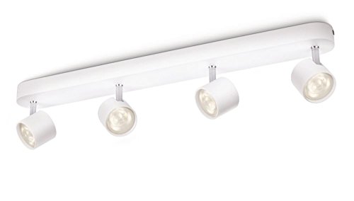 Foco PHILIPS BY SIGNIFY Star Branco (LED - 8 W - Aço Inoxidável) Philips - Luminárias de teto - led, 8 w, aço inoxidável, branco