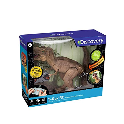 Figuras de Ação HASBRO T-Rex Rc Series Discovery Set World Brands - Brinquedos - t-rex, rc series, discovery set, pernas traseiras motorizadas, cabeça articulada, mando a distancia