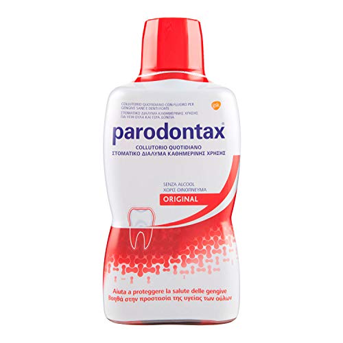 Enxaguante bucal sem álcool 500 ml PARODONTAX PARODONTAX - Cuidados com a higiene oral - sem álcool, 500 ml