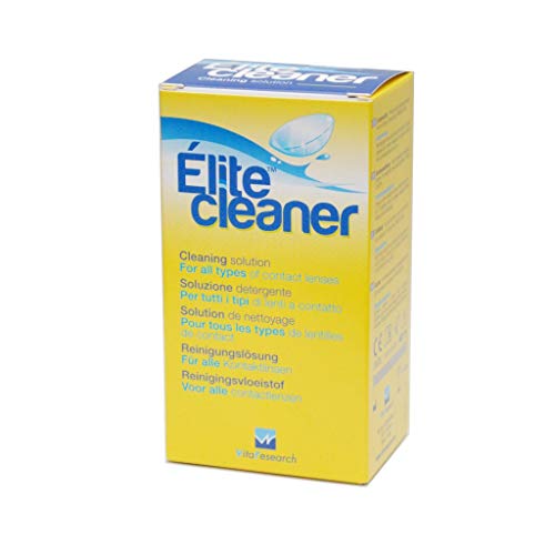 Elite Cleaner by Vitaresearch 40Ml Contact Lens Cleaning Solution Vitaresearch - Solução para lentes de contato - limpeza de lentes, 40ml, contacto