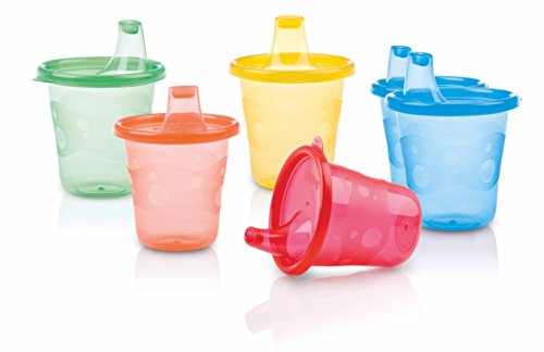 Conjunto de Caneca e Tampo NUBY Id91121A Nuby - Copos de transição - caneca, tampo, biberão, polipropileno, borracha