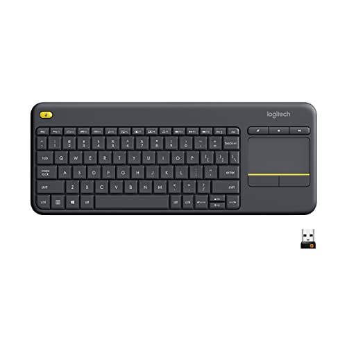 Teclado LOGITECH K400 Plus (Wireless - Idioma Espanhol) Logitech - Teclados - wireless, espanhol, tv