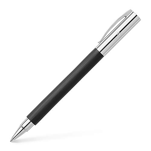 Caneta FABER CASTELL 148110 (Preto - Resina) Faber-Castell - Canetas - resina, ponta metálica, traço médio, clip metálico