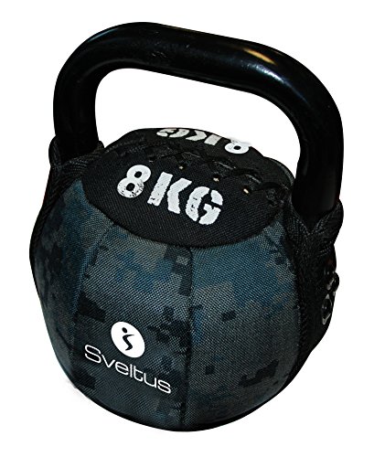 Cavalete de Pesos SVETLUS Soft Kettlebell 8 kg Preto Sveltus - Pesos livres - peso, kettlebell, 8 kg, preto