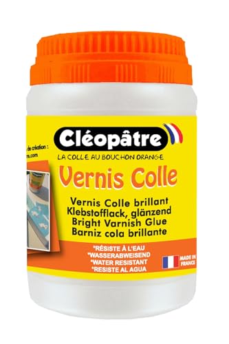 Tinta para Pintar com Dedo CLÉOPATRE (250 g) CLEOPATRE - Prendedores de latão - 250 g, brilhante, resistente à água, sem solventes