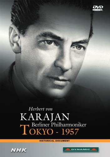 DVD Herbert Von Karajan & The Berlin Philharmonic - Tokyo 1957 (Edição em Espanhol) Dynamic - Dvds de filmes e programas de televisão - dvd, herbert von karajan, berlin philharmonic, tokyo 1957