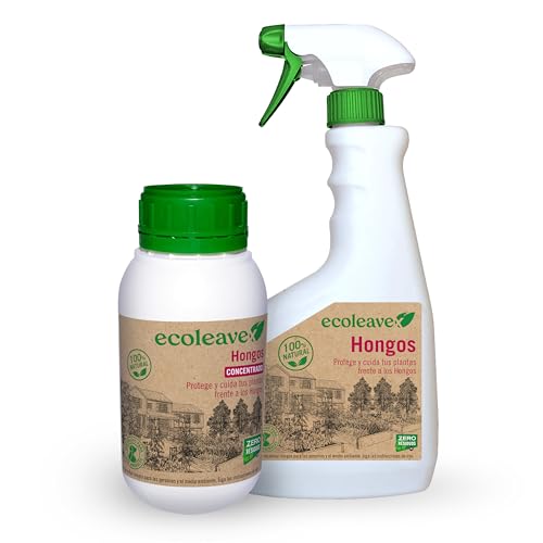 EcoLeavex Fungicida Concentrado de 20 Recargas FAB JUBA42 - Jardinagem - fungicida, concentrado, eco