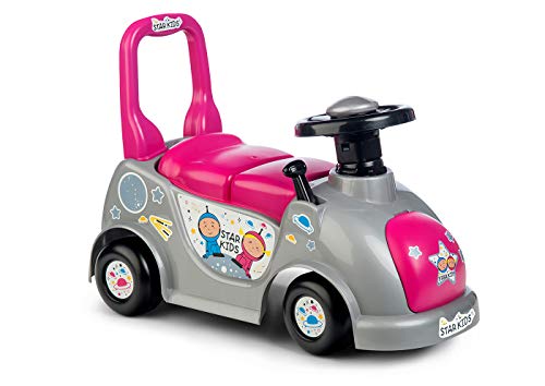 Andador de Criança STAR KIDS Pink (Idade Mínima: 18 meses) Chicos - Veículos de empurrar e pedalar - idade mínima 18 meses, estrutura resistente, barra de apoio elevada, bolsos