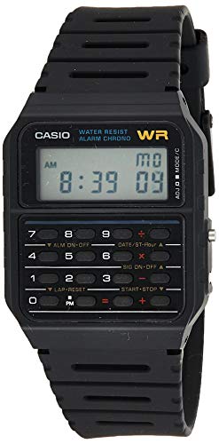 Relógio CASIO Homem (Aço e plástico - Preto) Casio - Relógios - homem, aço, plástico, preto