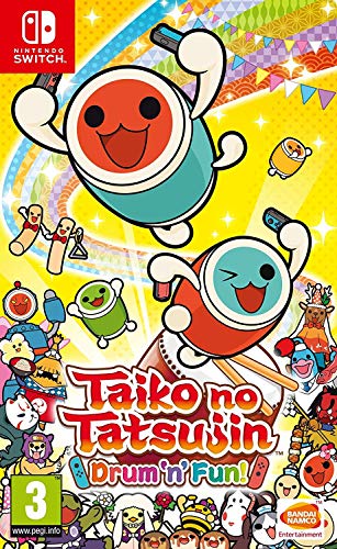 Jogo Nintendo Switch Taiko no Tatsujin: Drum 'N' Fun! Namco - Software de jogos de vídeo - jogo, nintendo switch, taiko no tatsujin, drum n fun, ritmo