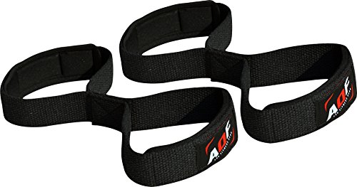 Bolsa de Musculação Aqf 3.5X20X10 Cm Preto AQF - Luvas de levantamento de peso e suportes para as mãos - musculação, 3.5x20x10 cm, preto
