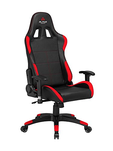 Cadeira Gaming ALPHAGAMER Vega (Vermelho) Alpha Gamer - Cadeiras - gaming, vermelho