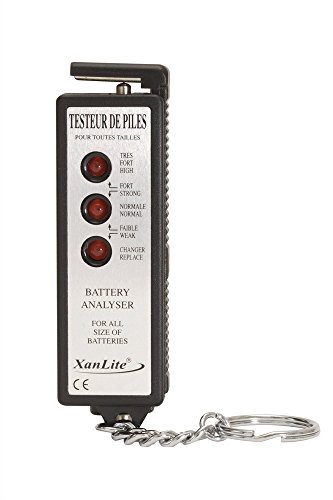 Medidor de Luz Xanlite Lr126 Cinzento e Preto Xanlite - Baterias - cinzento, preto, plástico