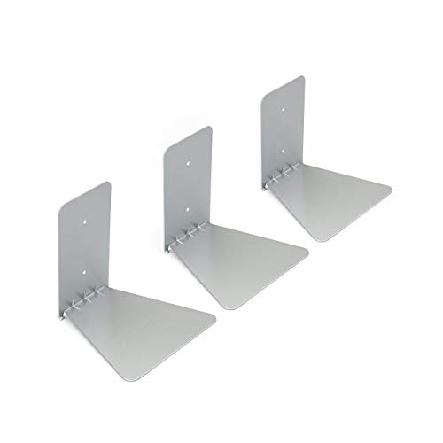 Estante para Livros UMBRA Conceal (Prateado - Metal) Umbra - Prateleiras de parede e ledges - metal, prateado, livros, modernismo