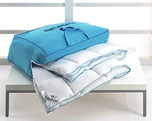 Edredão Sabanalía 400G Xtreame 105Cm/180X220Cm SABANALIA - Roupa de cama e cama - lã, poliéster, 4 cantos acolchoados, almofadas de creme