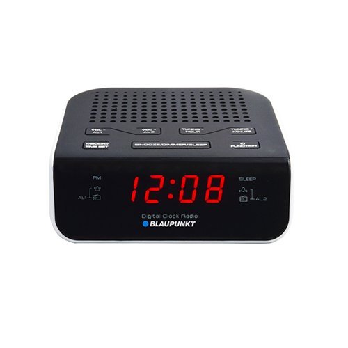 Relógio Despertador BLAUPUNKT CR5WH (Branco - Digital - Pilhas) Blaupunkt - Áudio - alarme, rádio FM, snooze, sleep